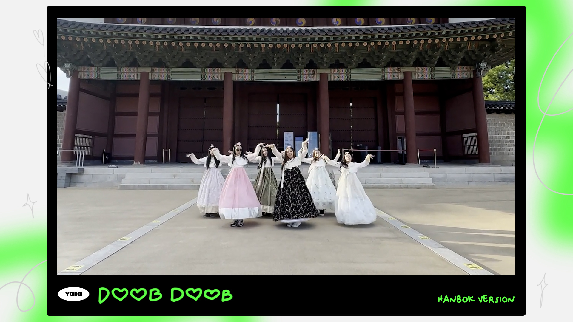 YGIG - 🗒 [YGIG in KOREA] Doob Doob Special Video (Hanbok... | Facebook