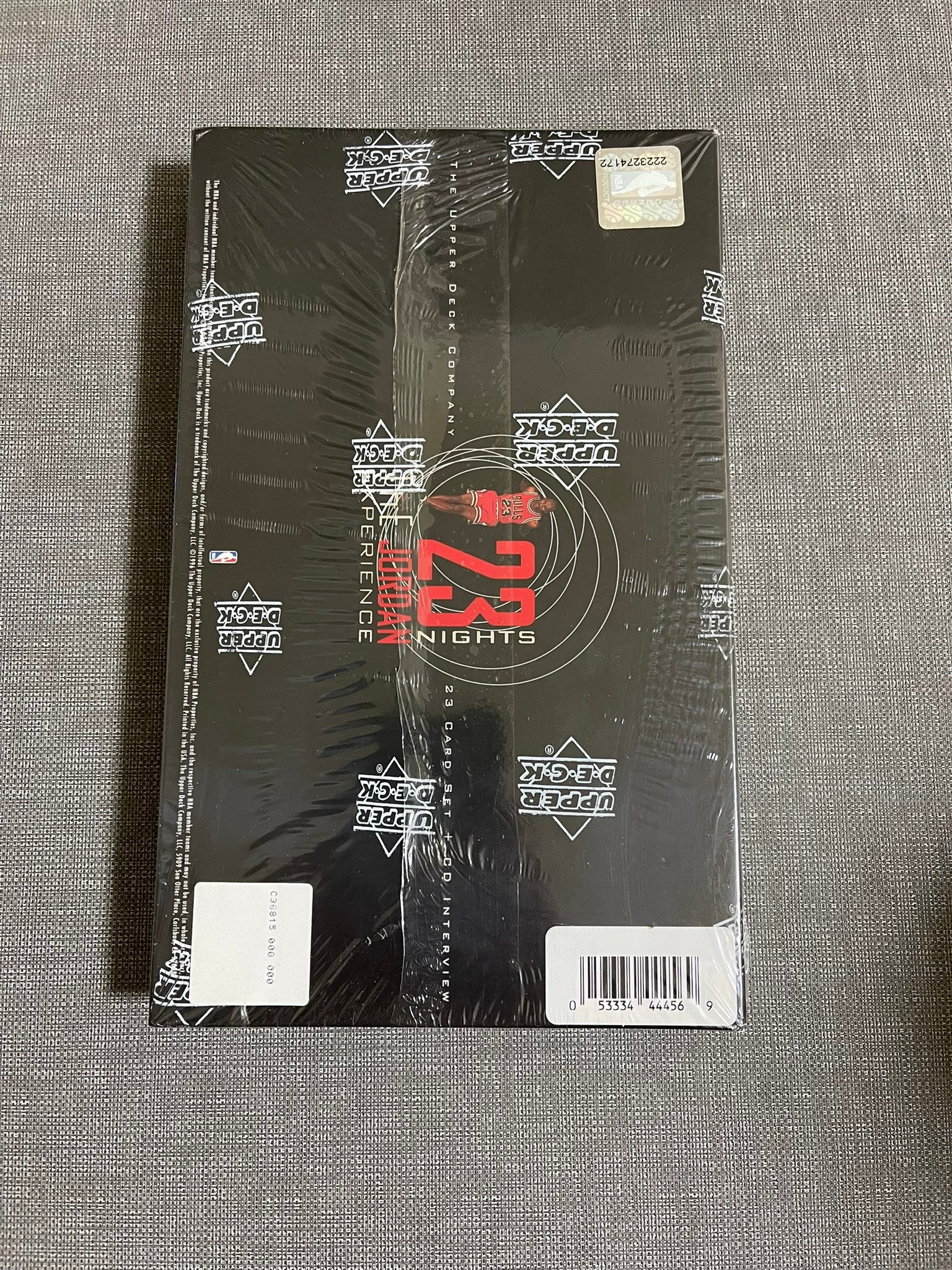 Upper Deck 23 Nights Michael Jordan Experience CD Card Set SEALED 