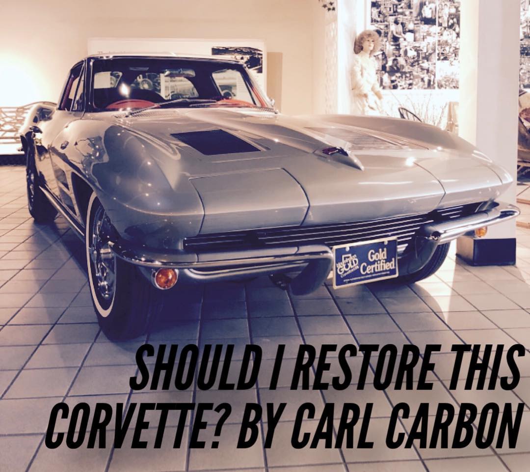 National Packard Museum - “Should I Restore This Corvette?” By Carl ...