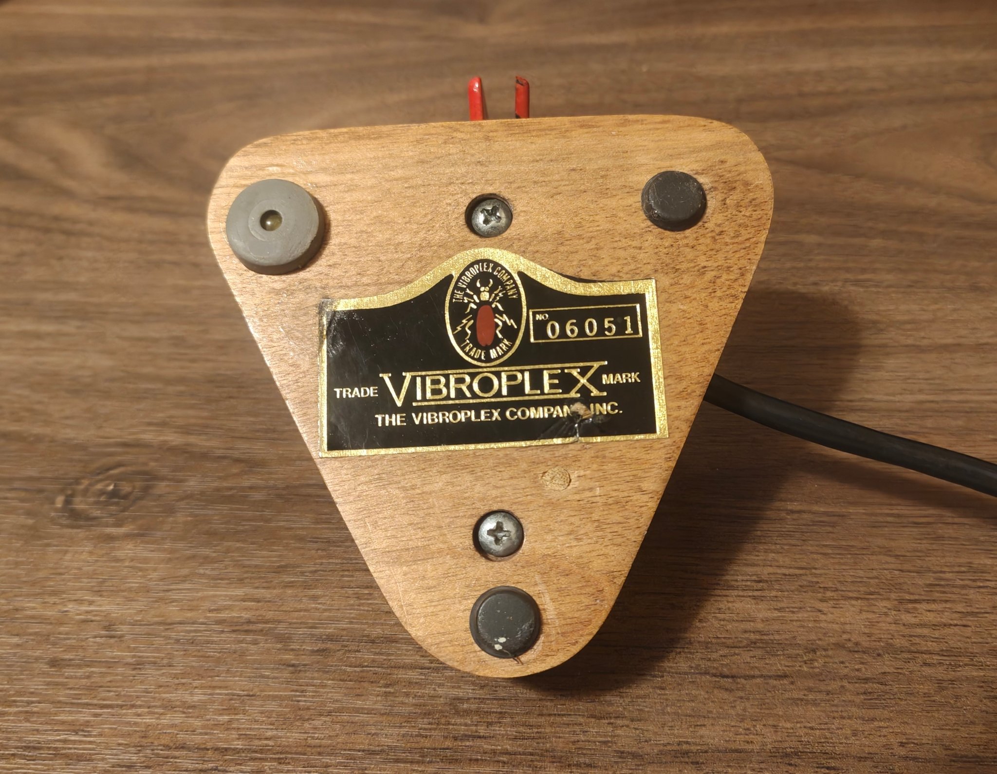 Vibroplex brass racer magnetic paddle