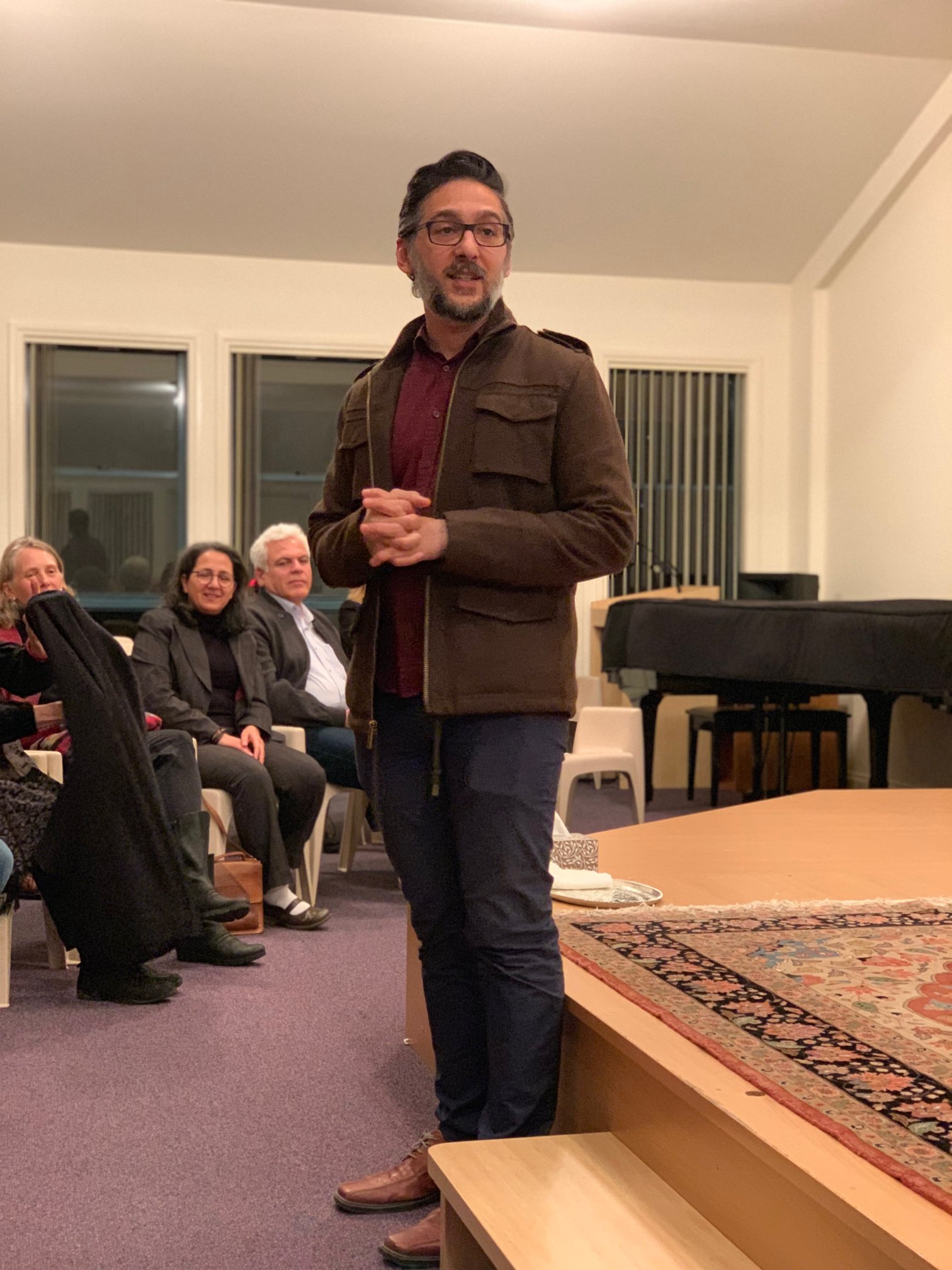 Canberra Bahá'ís - Our MC Arash Mahboubi. | Facebook