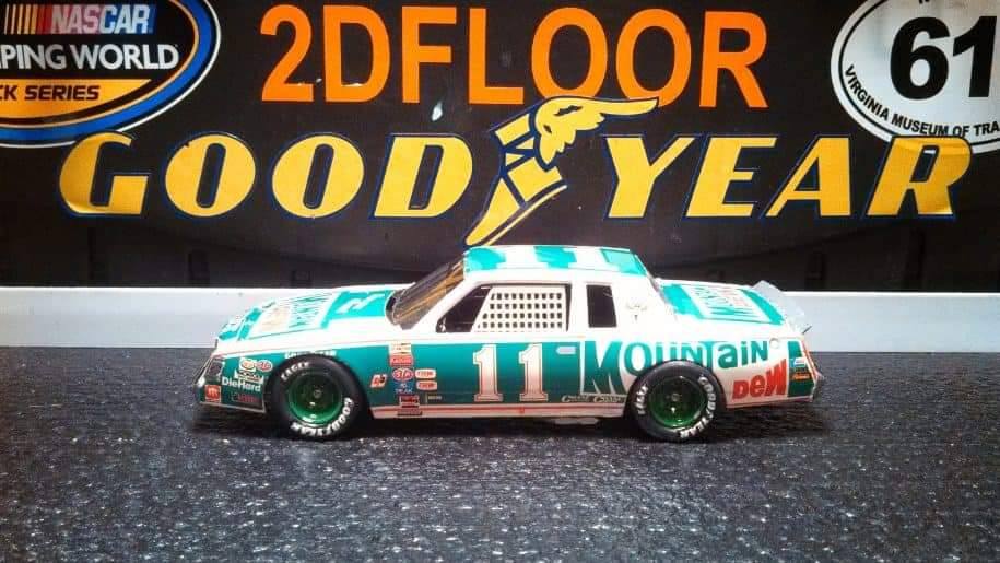 Dw's Mountain Dew Buick Regal model car