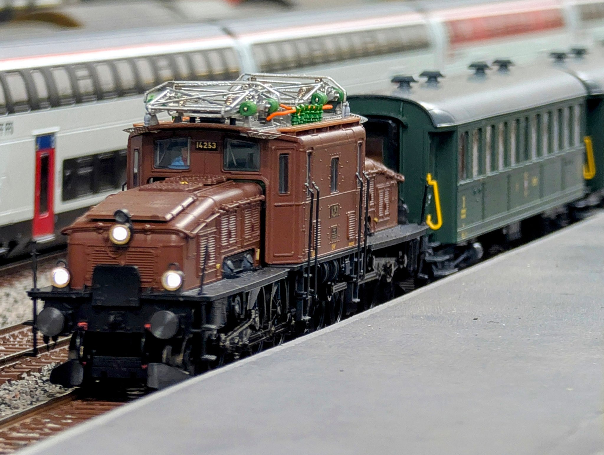 SBB historic train CE 6/8 II 14253