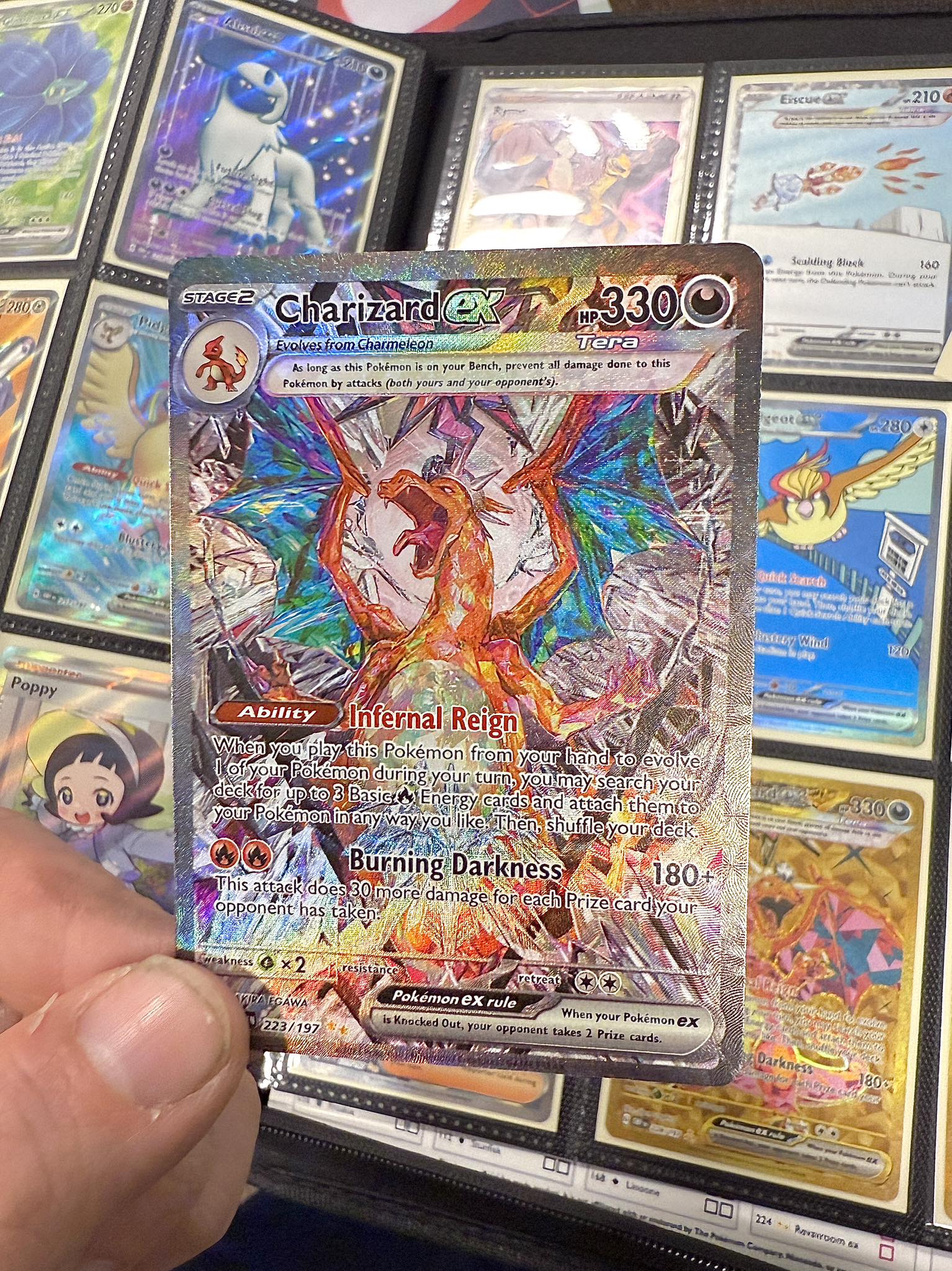 obsidian flames booster box chase cards Pokmon not the contents of just one pack Scarlet & Violet - Obsidian