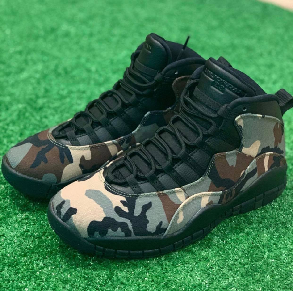 Air Jordan 10 “Woodland Camo”