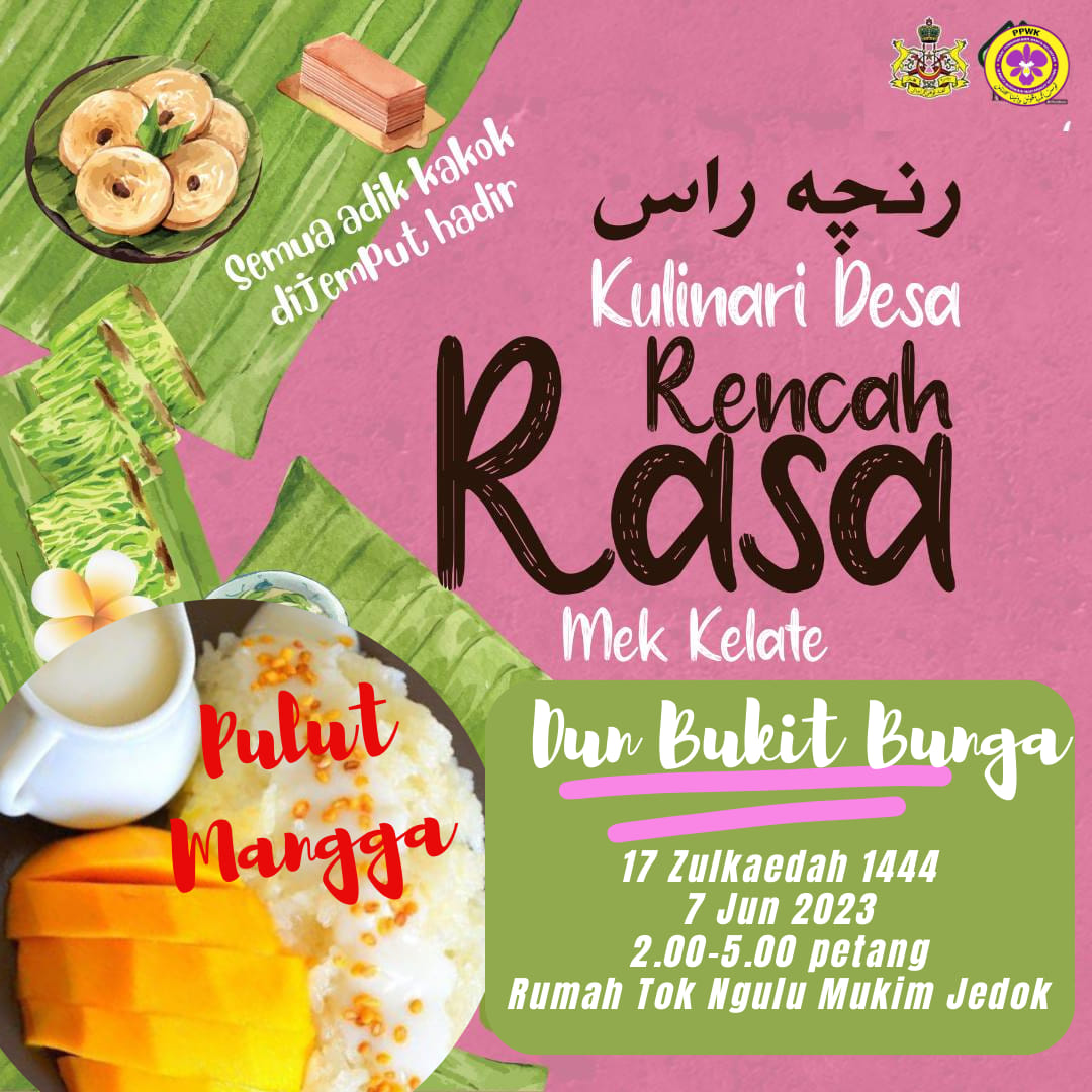 🥘 *BENGKEL KULINARI | RENCAH RASA... - Ameerah Bukit Bunga