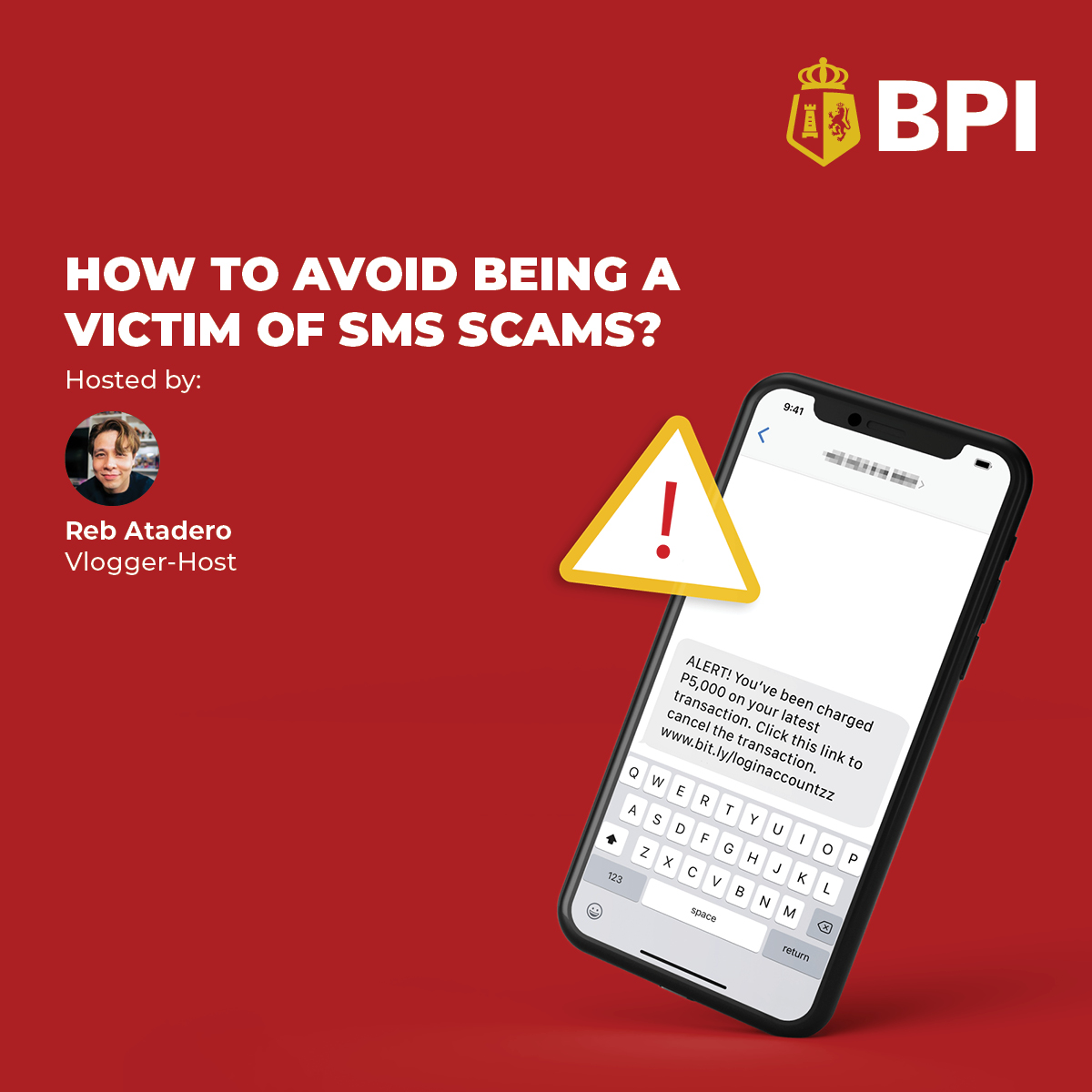 BPI - #BPIcybersecuriTips: Nakatanggap ka ng text na... | Facebook