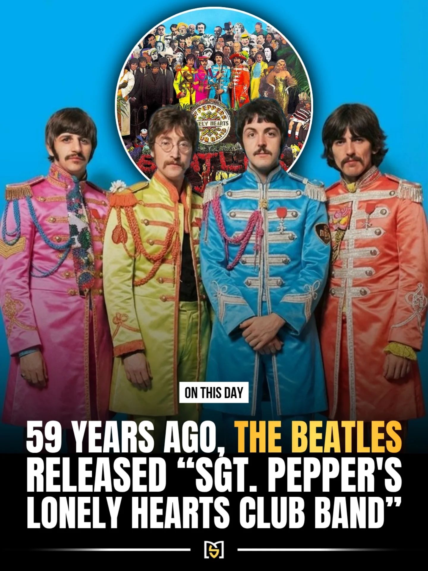 The Beatles release Sgt Pepper