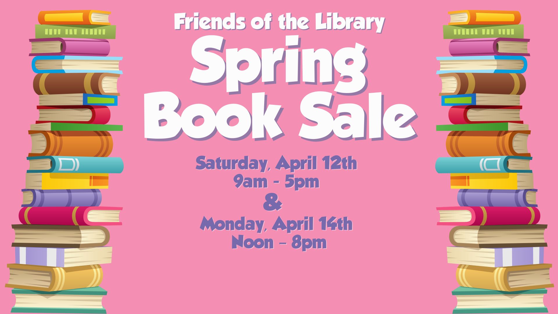 Friends of the Library Spring Book Sale