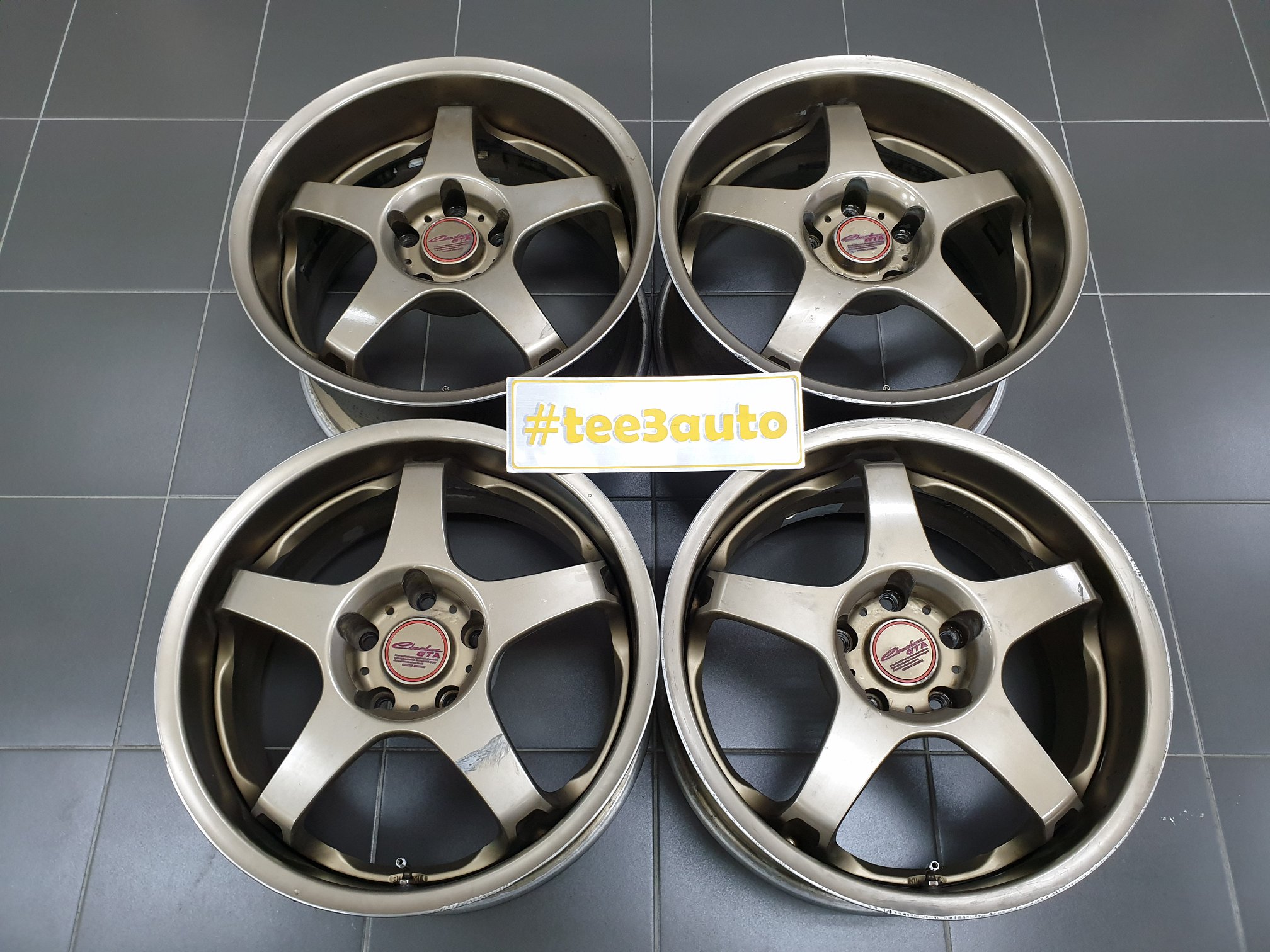 Model : ENKEI Circular GTA (Used) Size : 17 x 8J / 9J Offset : +35 