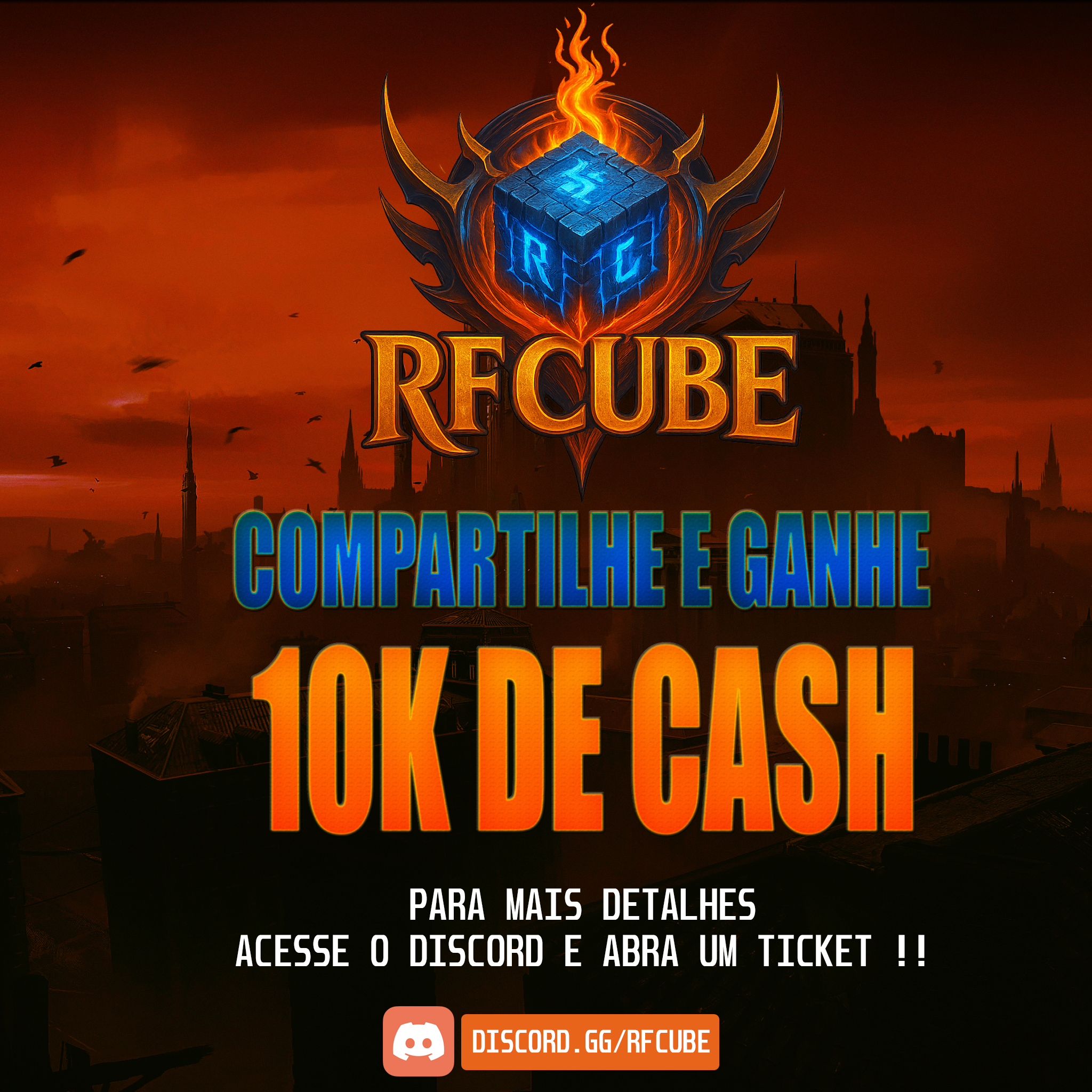 RF Online Divulgações!!! | **RF CUBE RPG 1X ** | Facebook
