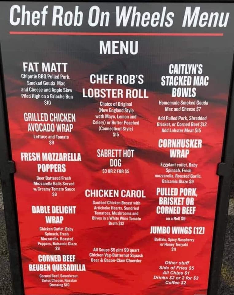 Chef Rob's Catering will be at 21... - The Truck Stops Here