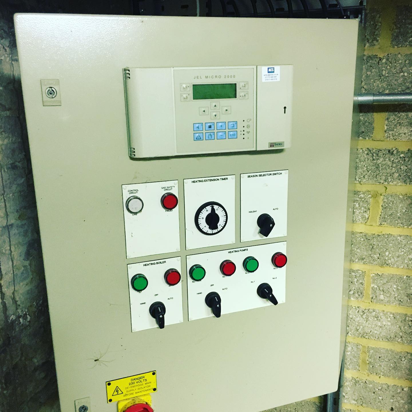 Quick conversion today... - Aztec Control Services