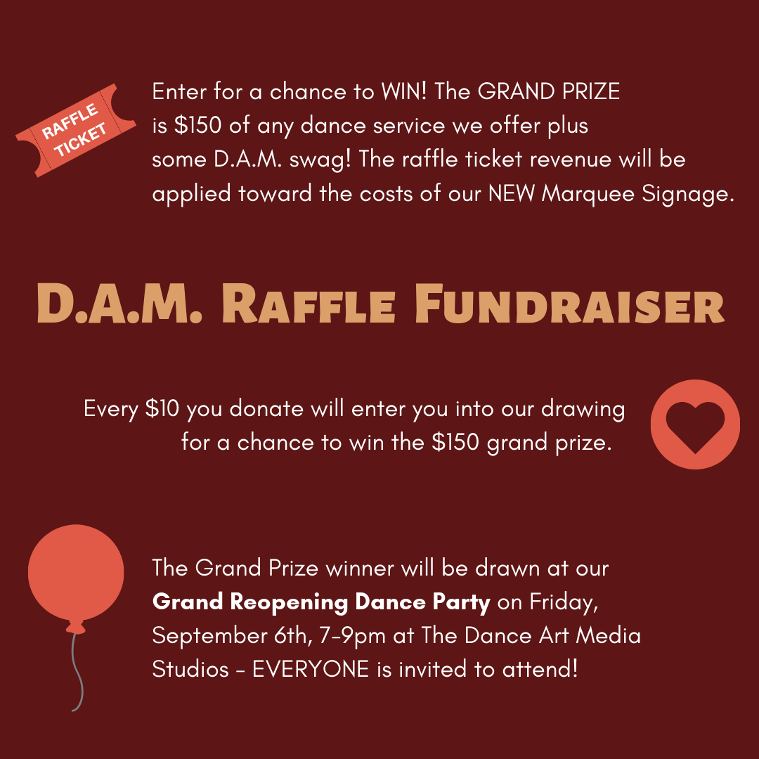 The DAM Studios - Dance Art Media - Enter for a chance to WIN! 🤩GRAND ...