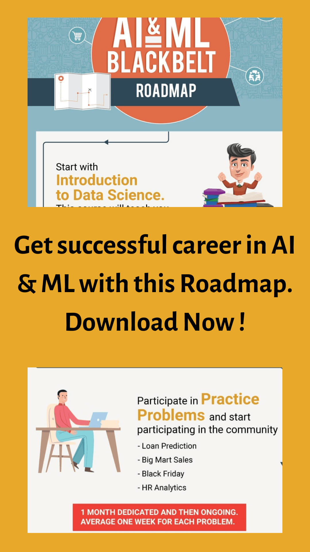 Roadmap to get a successful career in... - Analytics Vidhya