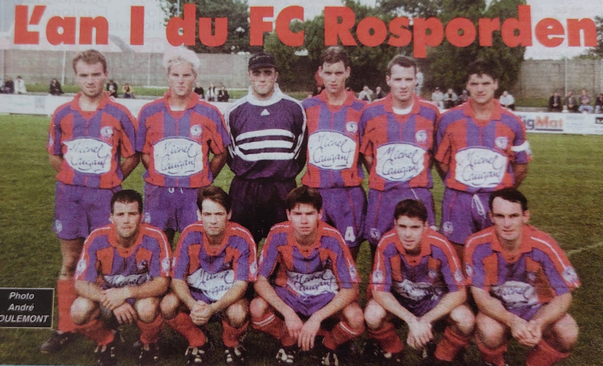 Poster Supporter FC Lorient Saison 88/89 Avec Numéro 10 - Collection Vintage Football Français