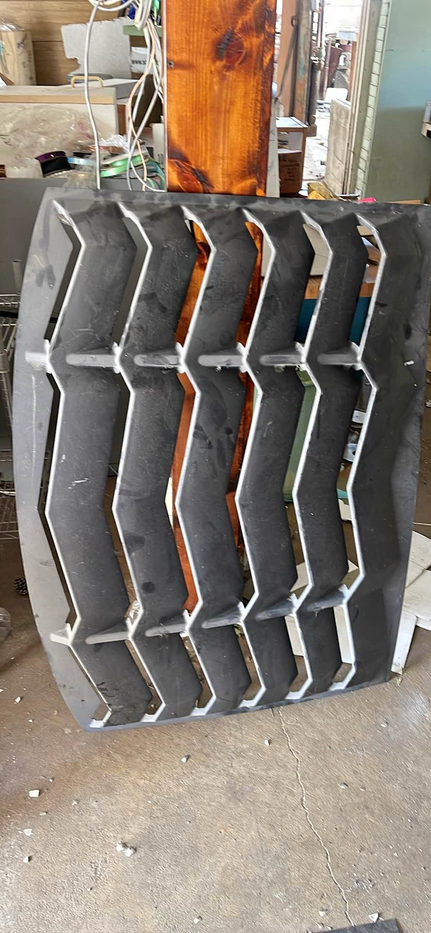 Black Rear Window Louver Car Slats - Car Interior Parts - Philadelphia ...