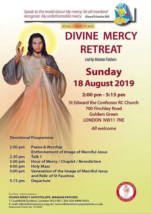 The Divine Mercy... - St Edward the Confessor Catholic Church | Facebook