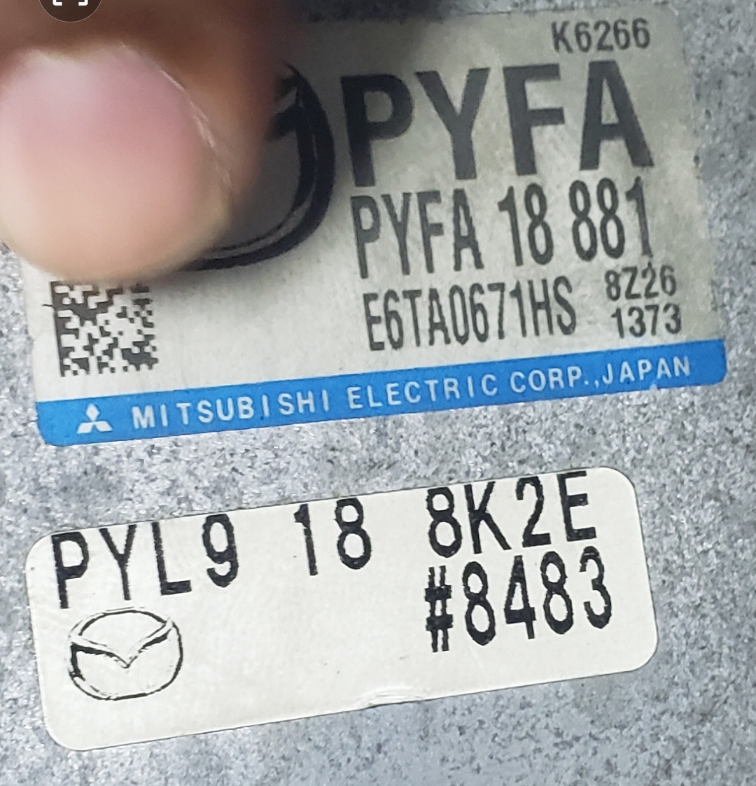How to restore Mazda Atenza 2019 ECU after tuning failure
