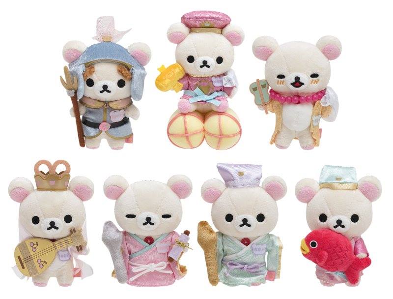 いいことありそうな七福コリラックマ✨がリラックマストア限定で発売