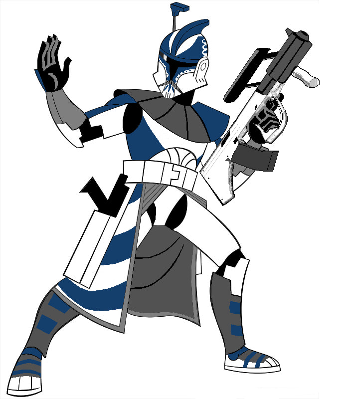 Colonel Stan - N8 Colonel Stan 2003 Clone Wars art style by ...