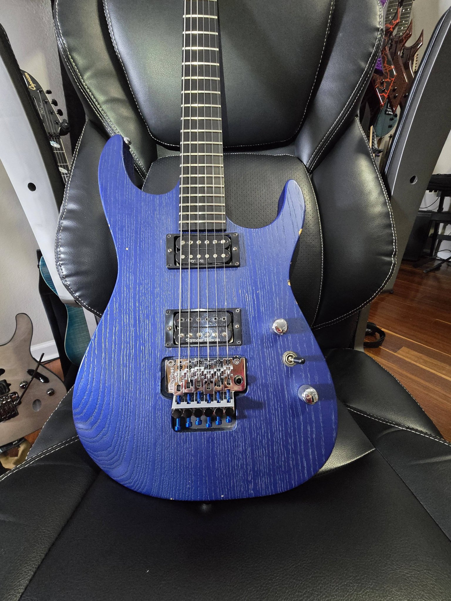 Upgraded 1996 USA-made Jackson Dinky DR2 guitar