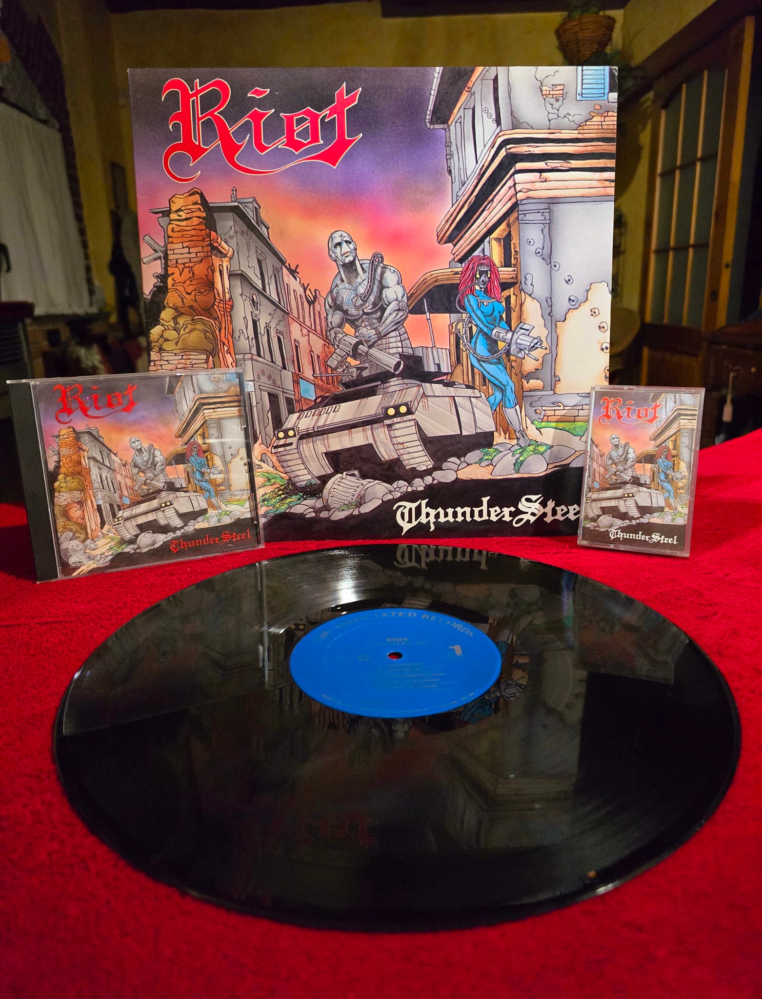 Riot - ThunderSteel • (1988) 🤘🏻♥️🤘🏻