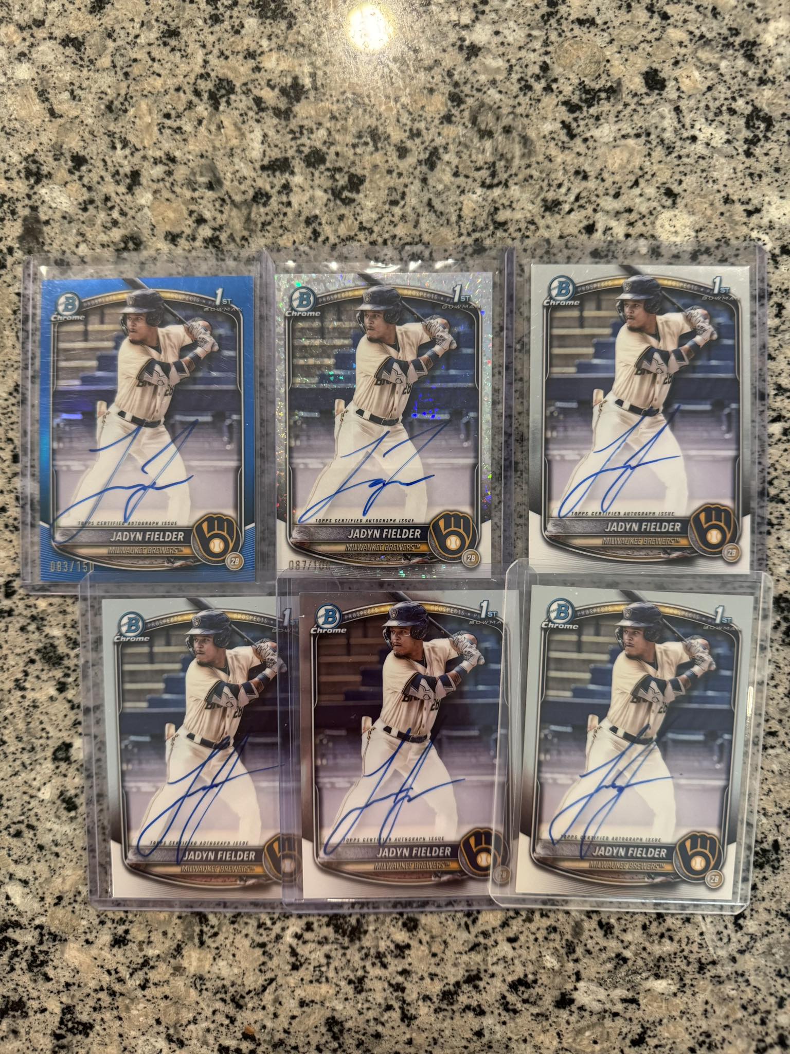 Looking for Jadyn Fielder autos from 2025 Bowman