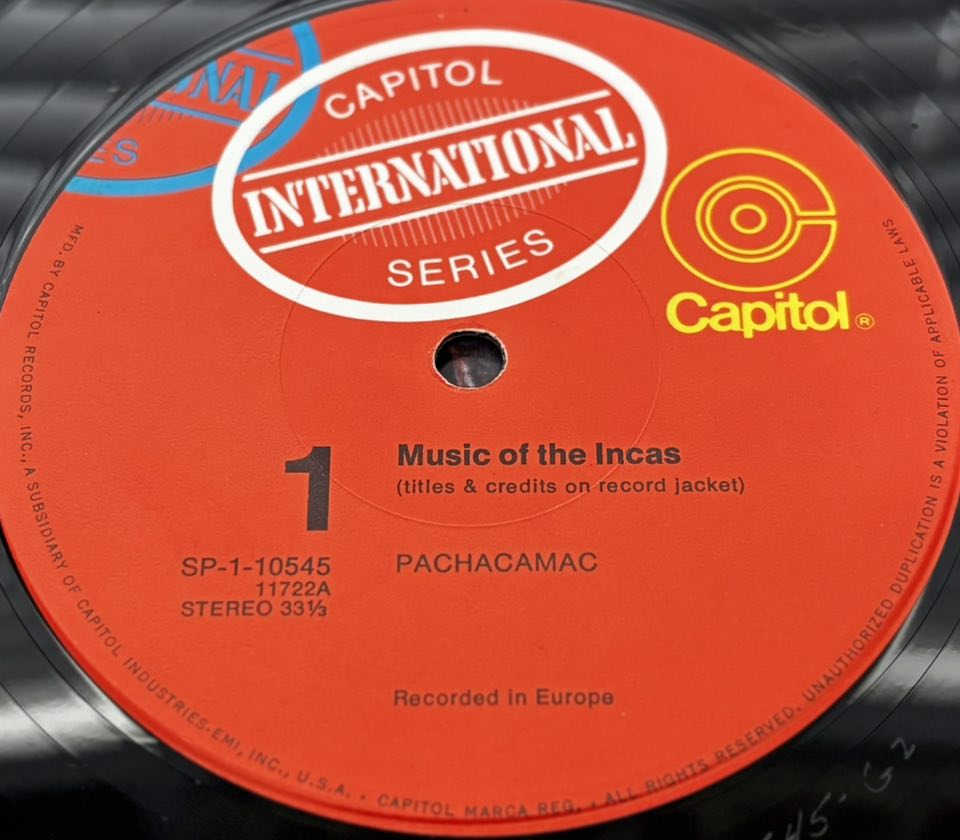 Pachacamac's Music of the Incas album review