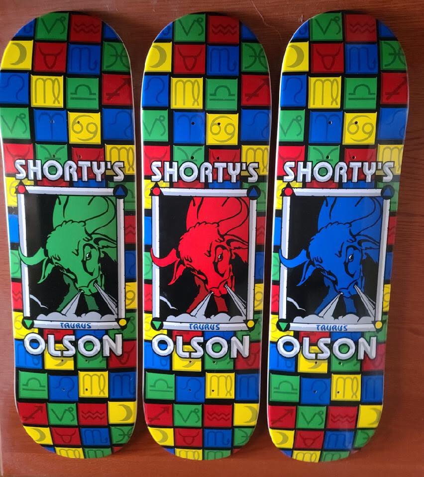 Shorty's Skateboards 2003 Rosa Calendar ❤️ 🔥