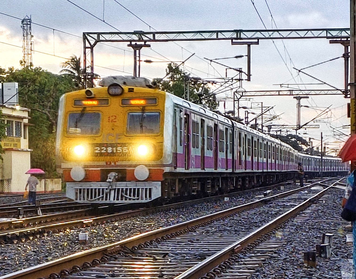 Eastern Railway's 4K series EMU with aerodynamic design