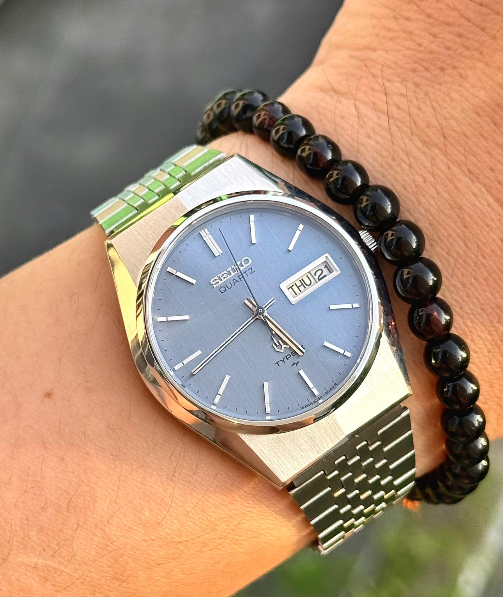 SEIKO TYPE II QUARTZ 4336-8050 レア Seiko Type II 4336-8070 from 