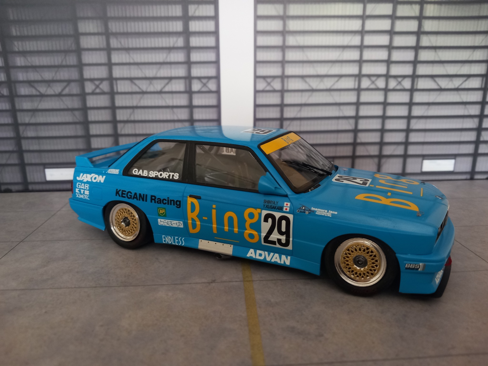 Tamiya BMW M3 Sport Evo Jagermeister 1992 body sets Taken from