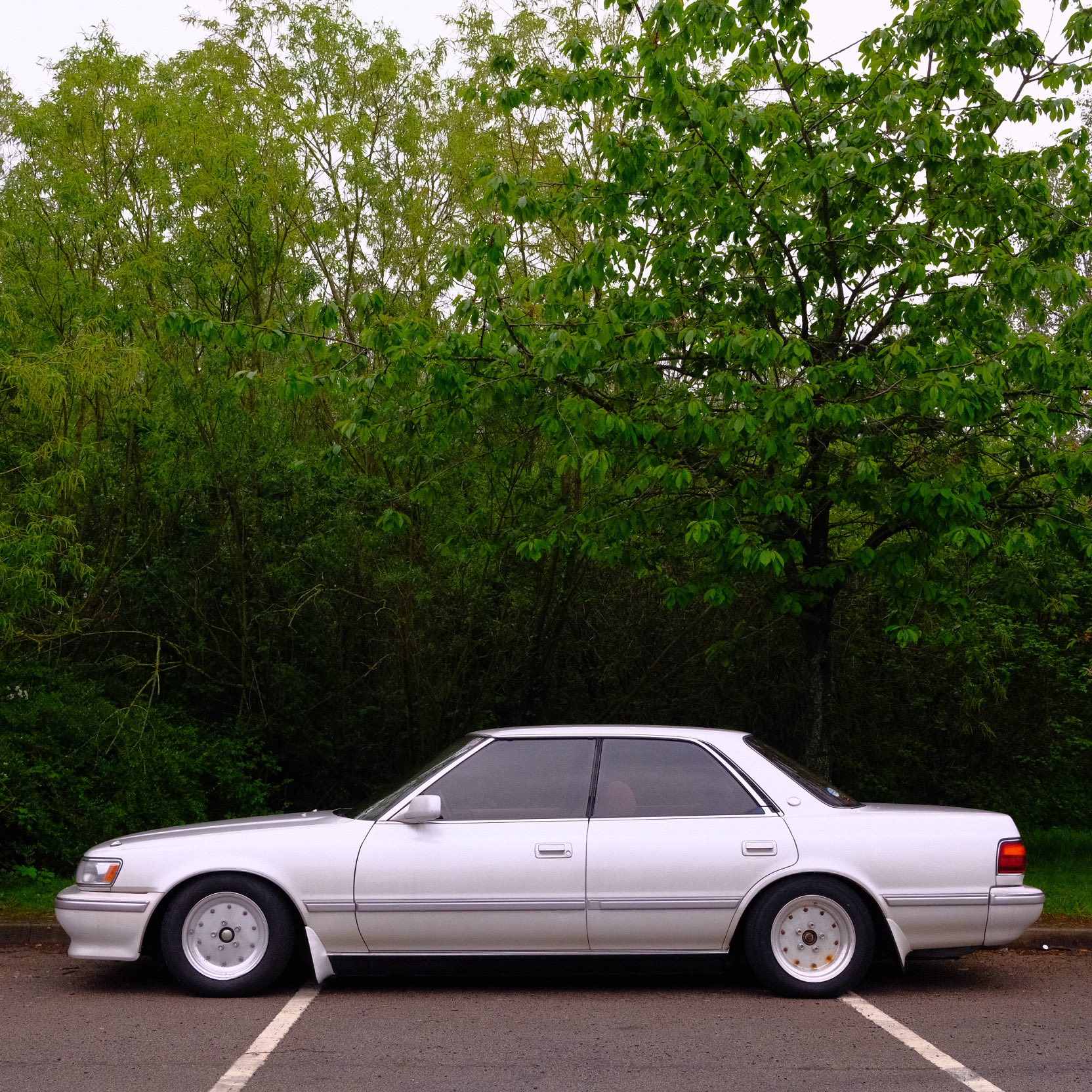 JZX81 Chaser on 14 inch SSR MK1 wheels