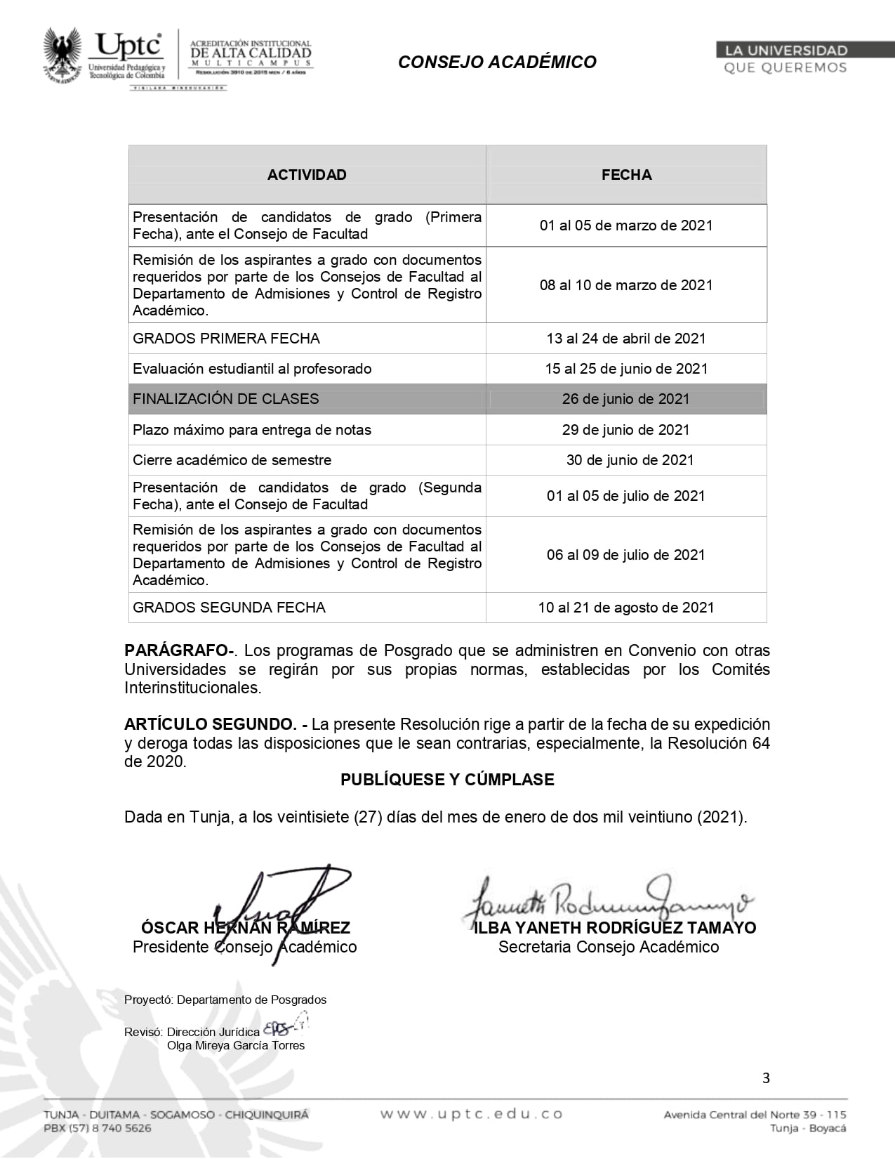 Doctorado en... - Doctorado en Ciencias de la Educación UPTC