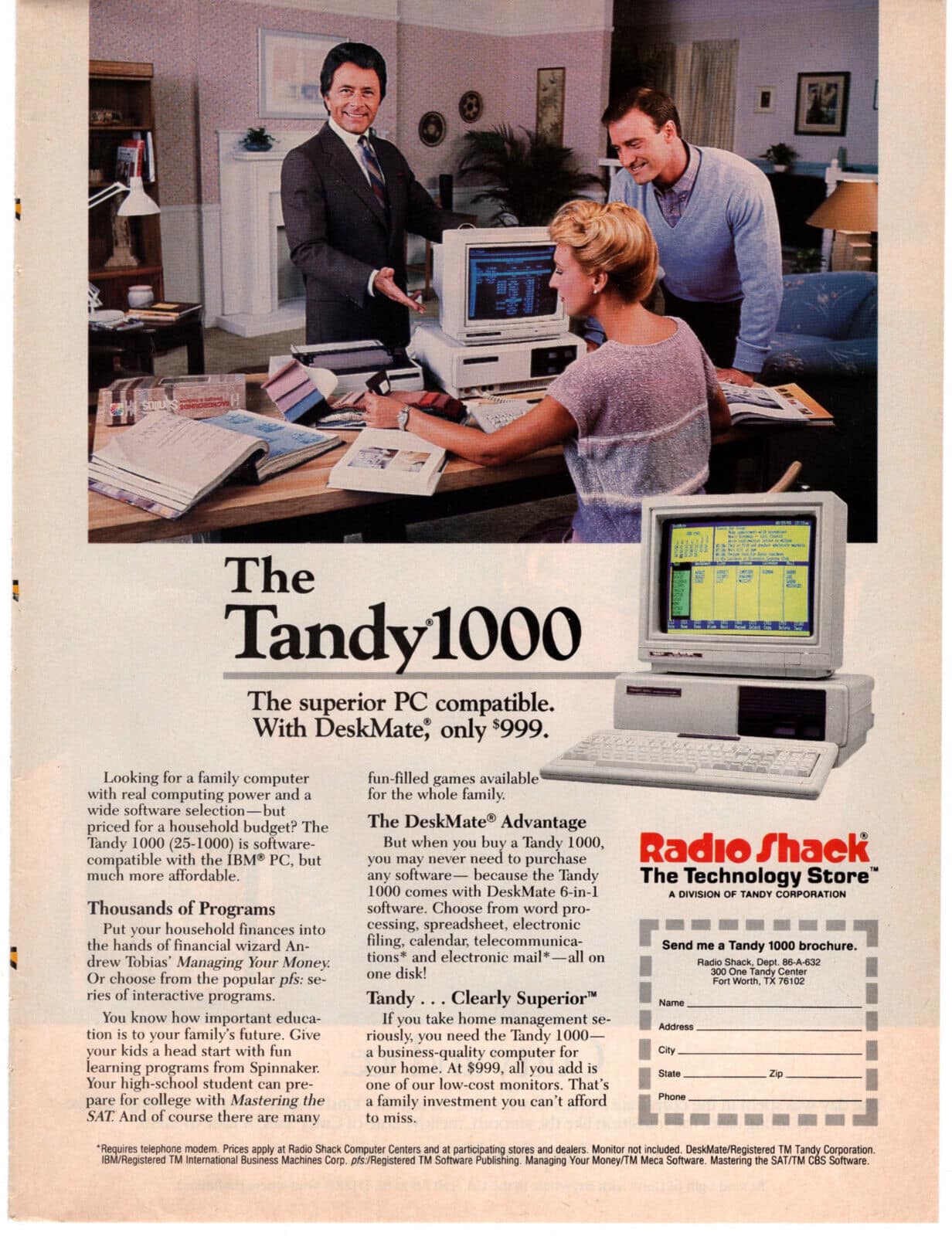What was your family's first big technology purchase?