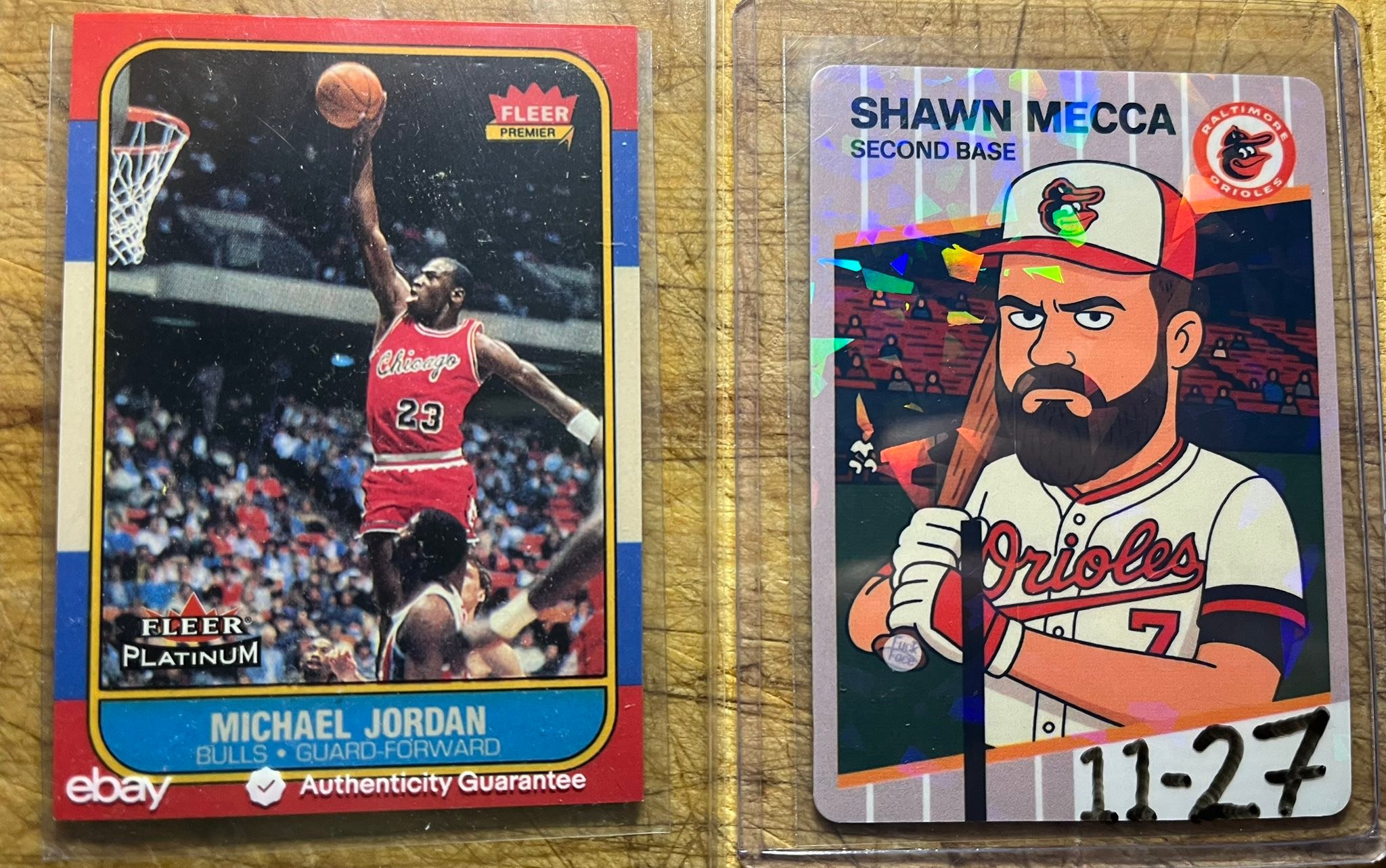 PSA 8] Michael Jordan Topps 1985 Reprint