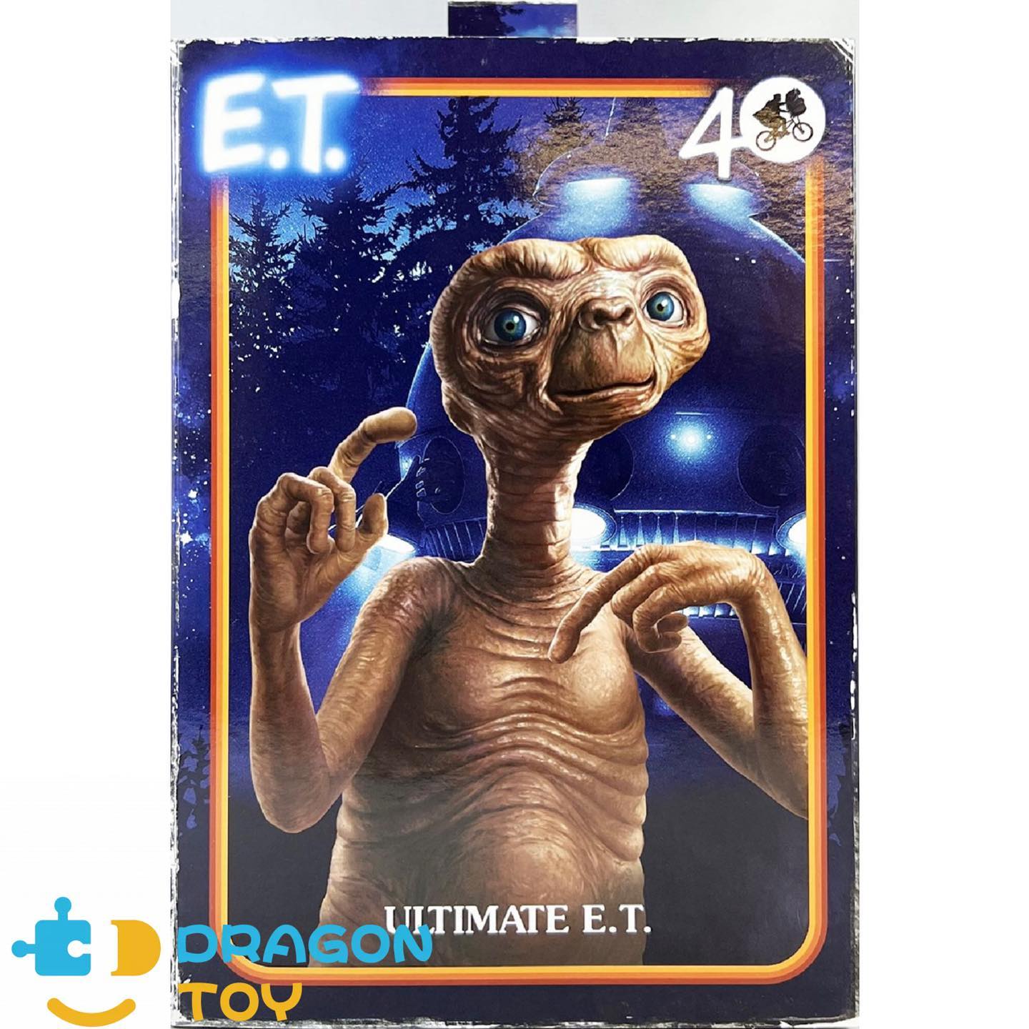 Figurine NECA E.T. – Ultimate E.T. – Édition 40e Anniversaire – 18 Cm – Posable