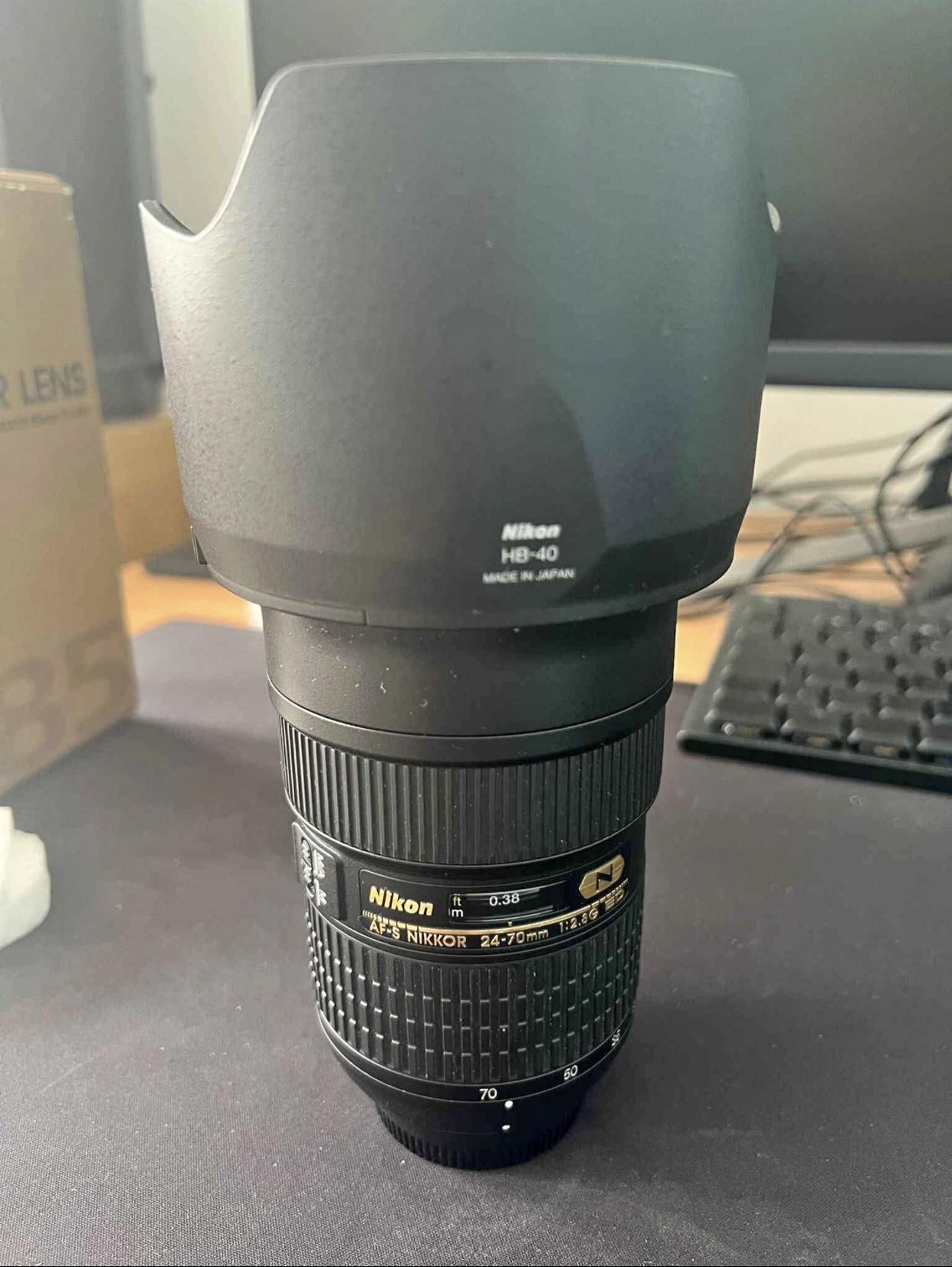 What year is the Nikkor 24-70mm lens compatible with Nikon D810?