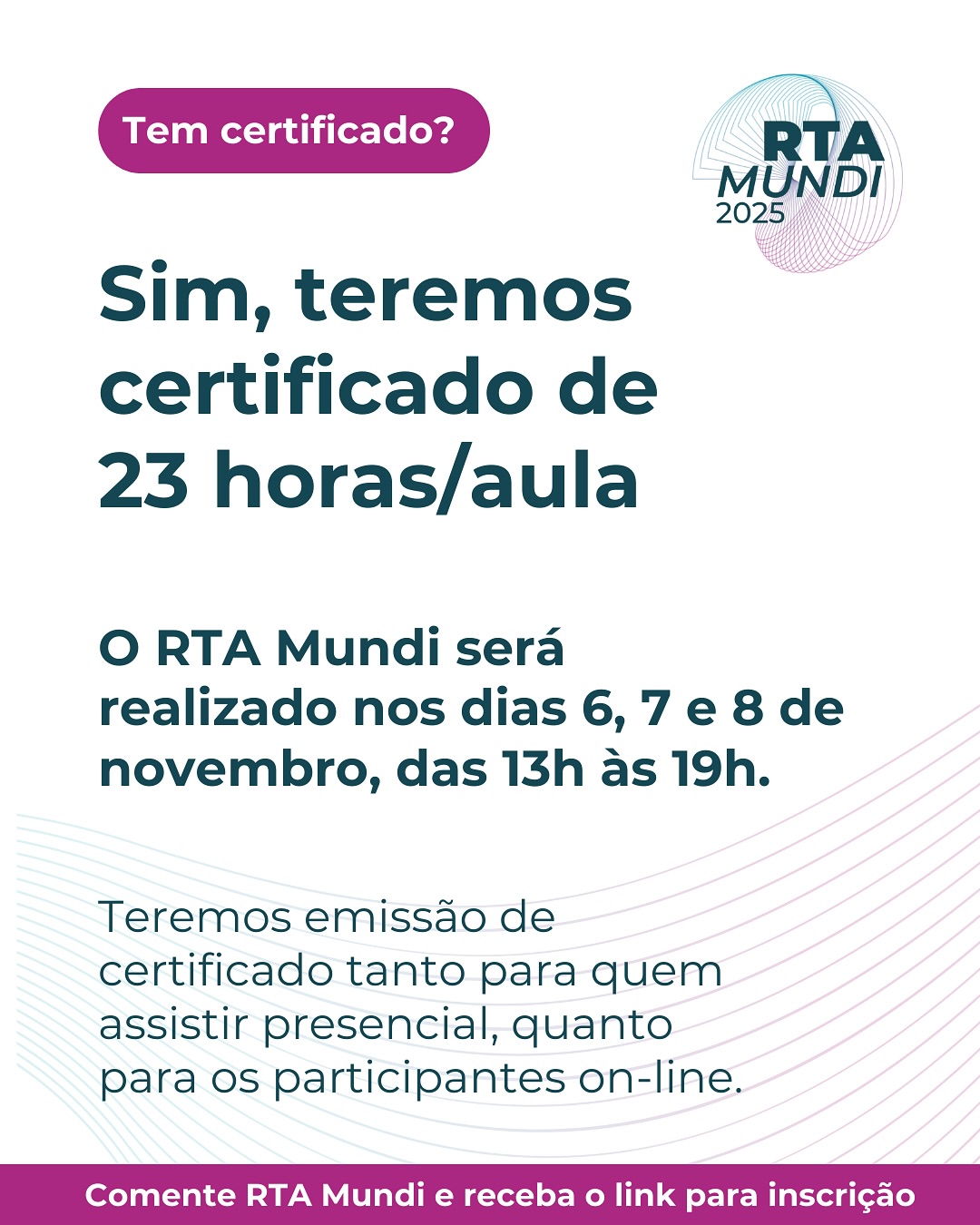 Rta Método - ⏳ O RTA Mundi está chegando! E para ajudar... | Facebook