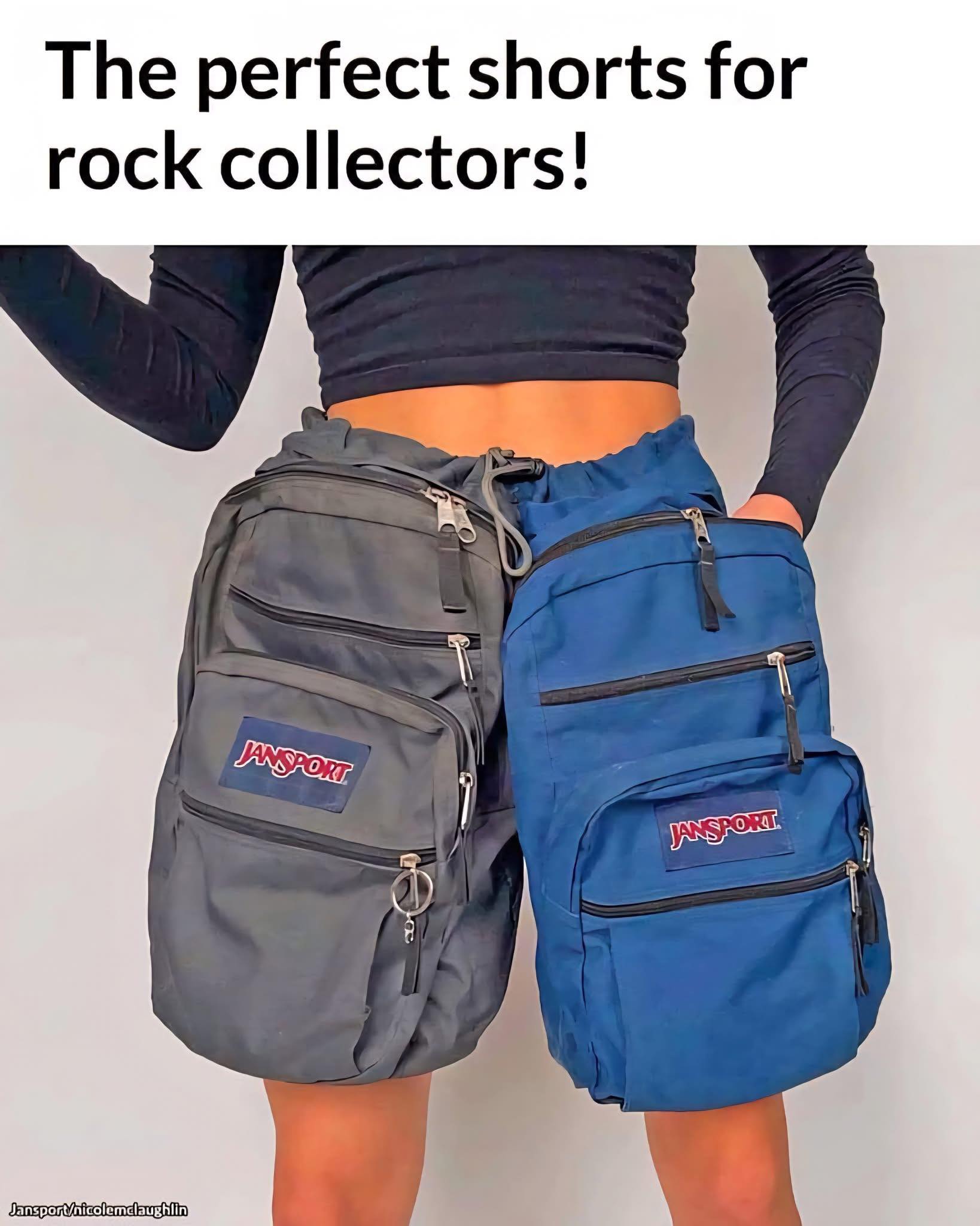 jansport backpack shorts SUPERBREAK Your on Nicole McLaughlin Reworks JanSport Backpacks