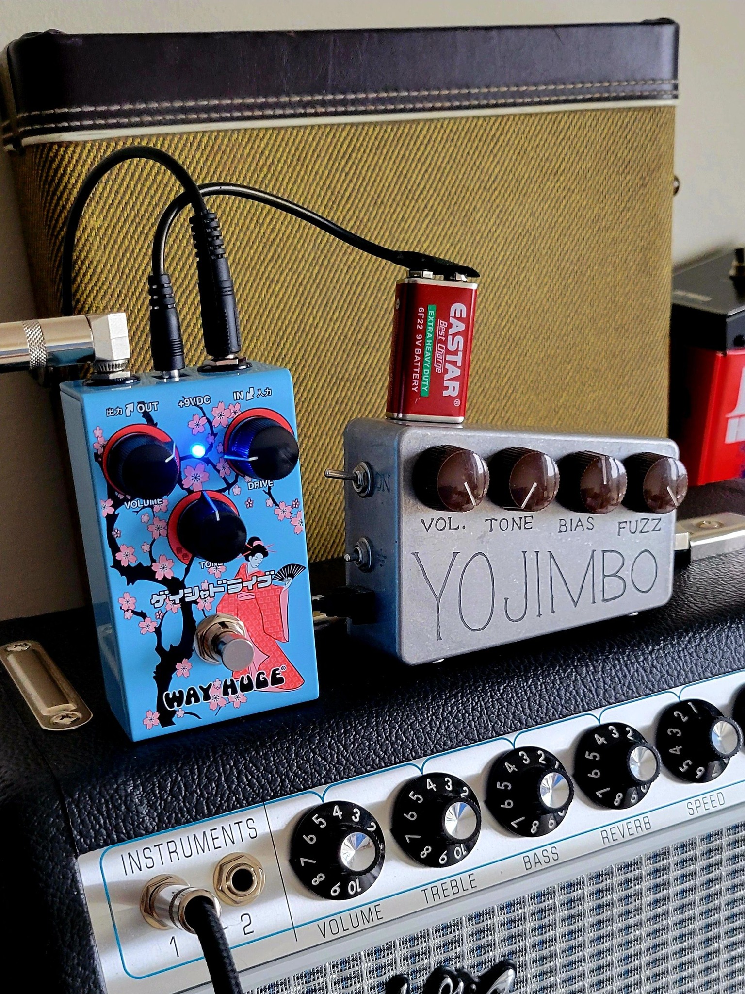 Way Huge Geisha drive pedal reissued in smaller format