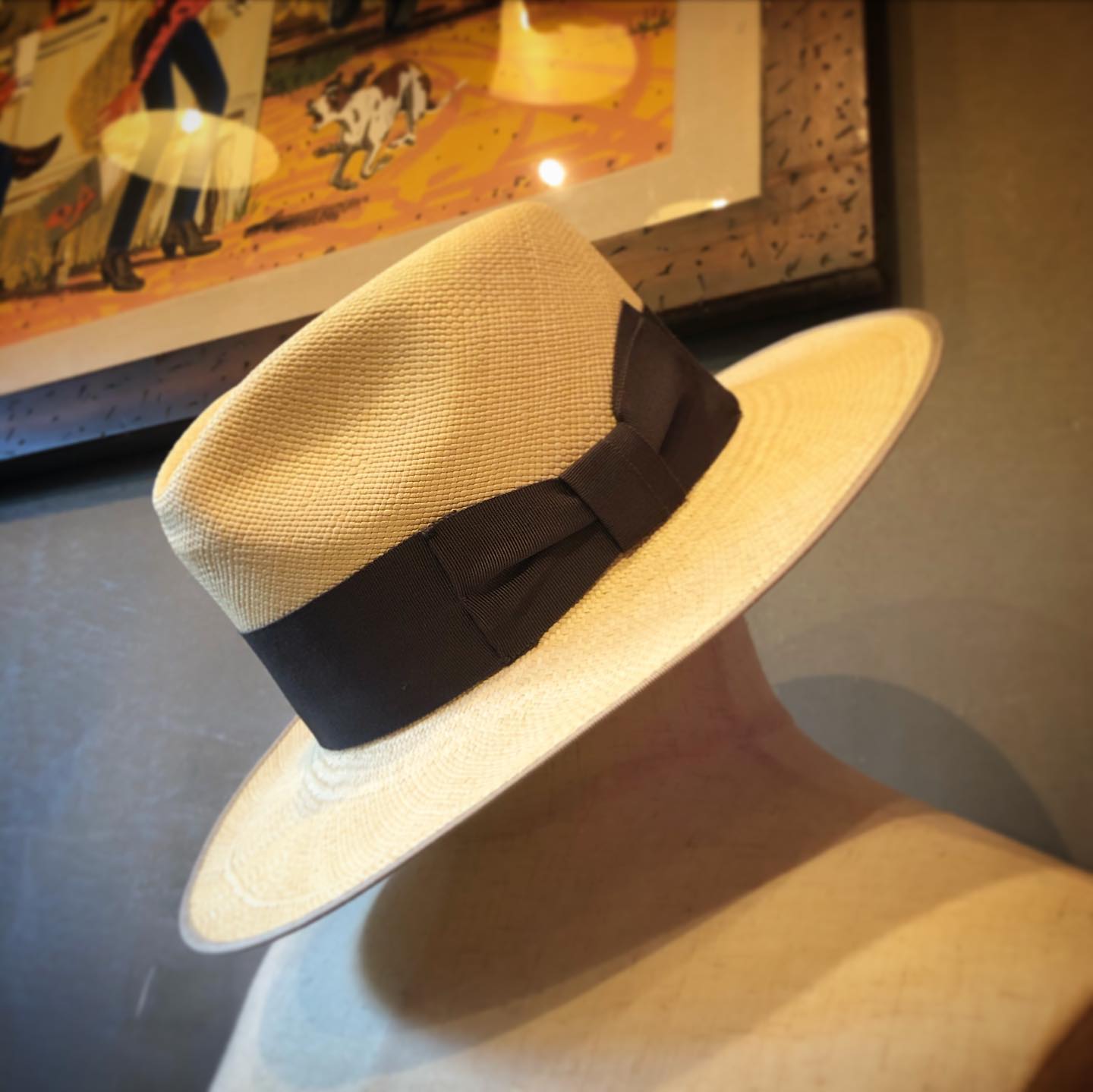 STETSON . PANAMA HAT 