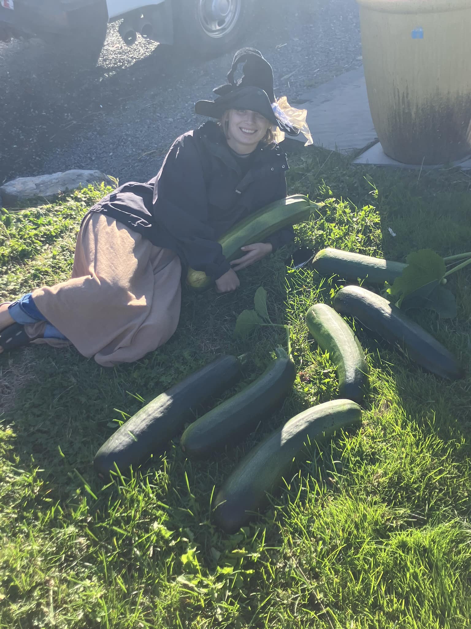 Sarah Whitty grew a 170-pound zucchini — and shattered the North
