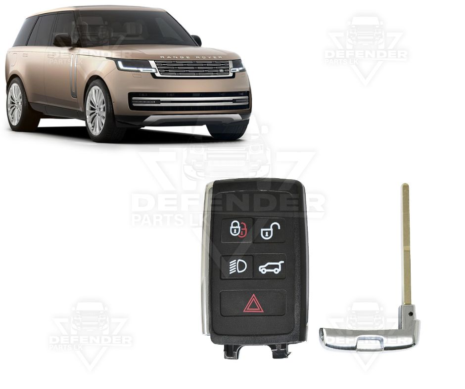5-Button Key Fob Shell Case For Range Rover Evoque L538 (2011-2018) – Black Housing Only