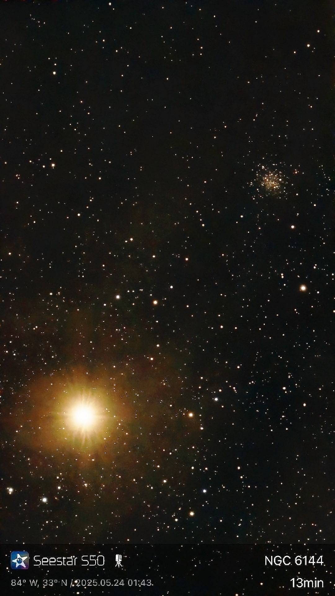 Seestar S50 captures IC1318, NGC 147, and Messier 74 galaxies