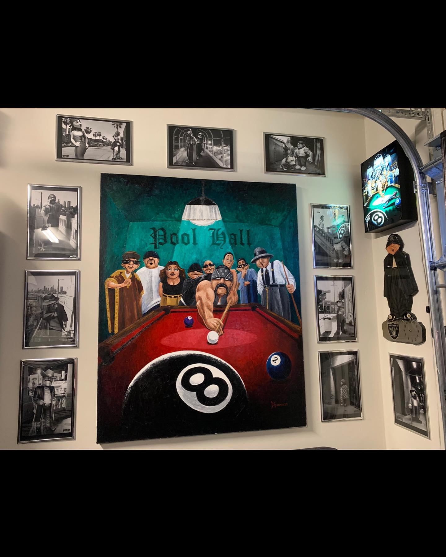 Homies Pool Hall Poster