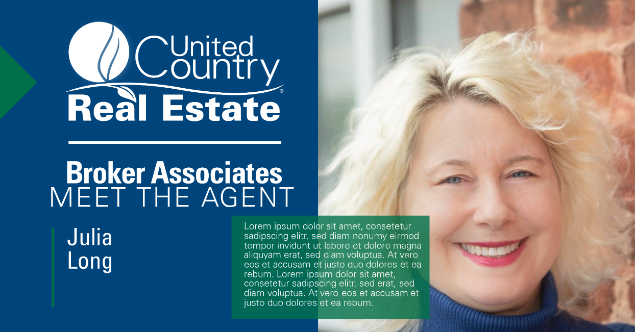 Julia Long, Realtor, Broker/United Country Real Estate-Broker ...