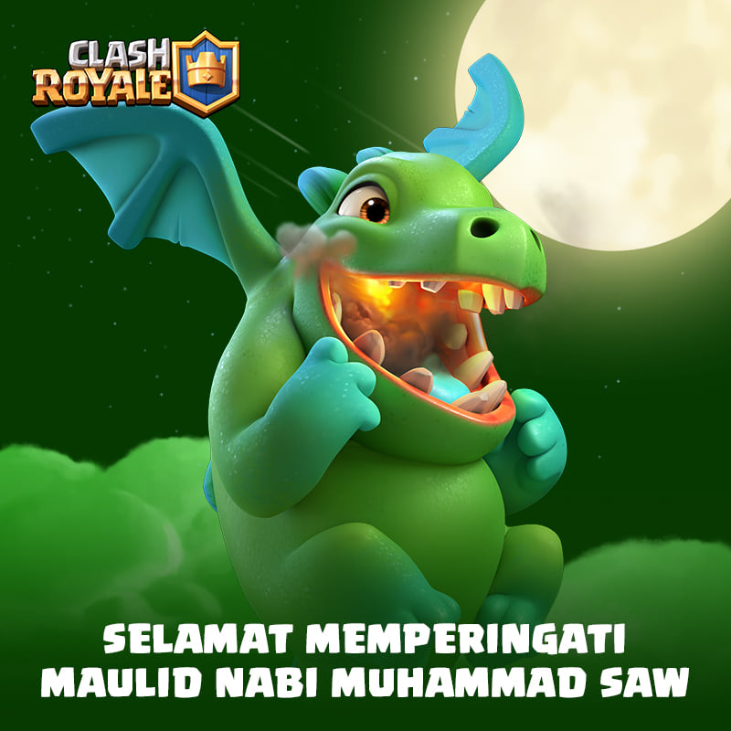 Clash Royale - Selamat memperingati Maulid Nabi Muhammad...