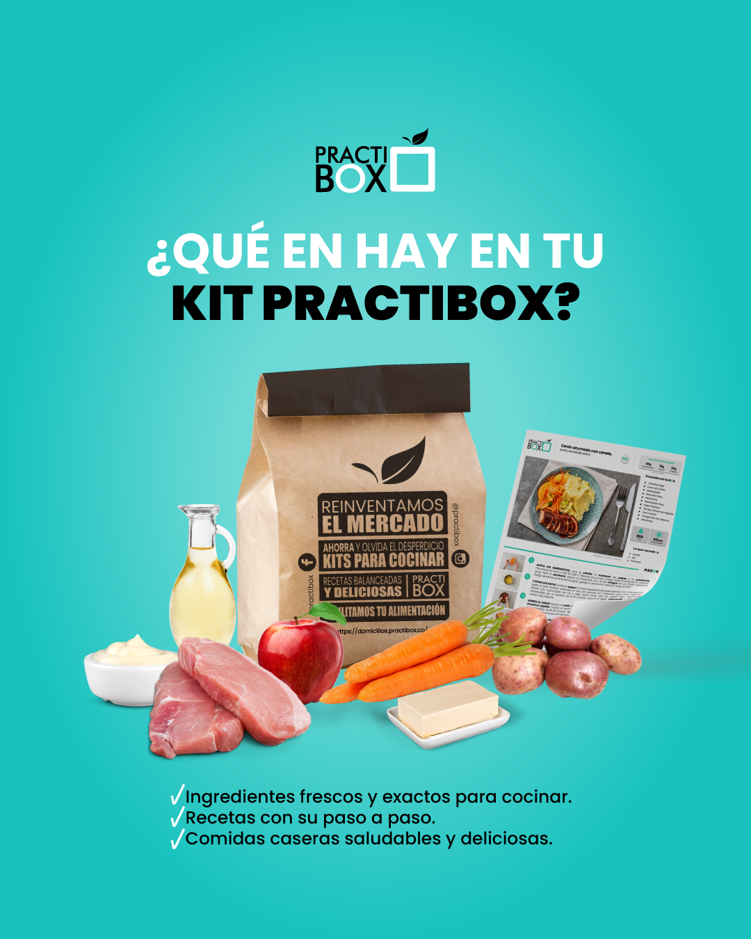 Practibox - 🥗 ¿Buscas recetas sanas y deliciosas que...